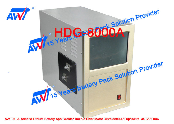 18650 32650 32700 Máy hàn điểm pin Lithium tự động 8000A Transistor