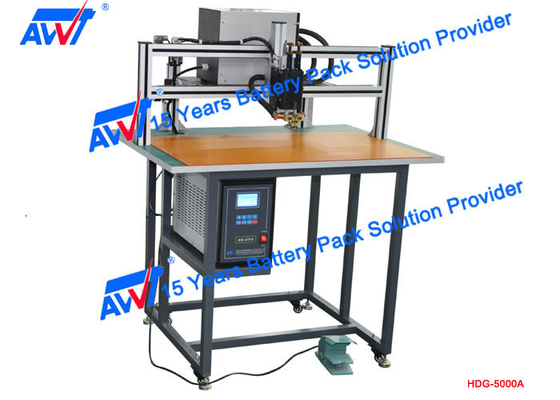 Máy hàn điểm dùng pin AWT 18650 Truyền động bằng khí nén / bàn đạp 32650 HDG-5000A 380V 5000A