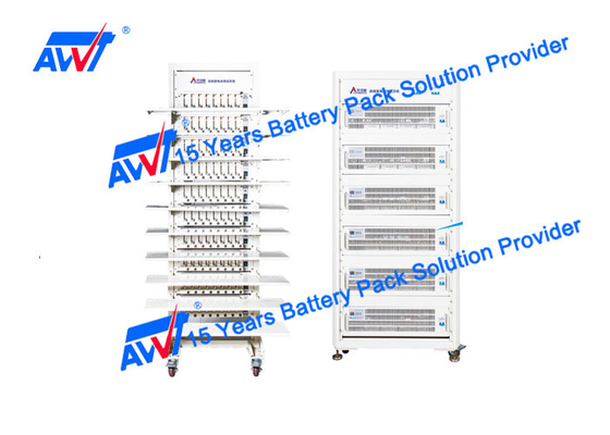 Thiết bị kiểm tra pin và tế bào Máy làm lão hóa Bộ pin Lithium 60V40A