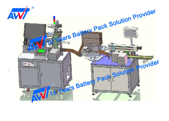 Máy hàn điểm pin 18650 tự động Phân loại giấy cách điện Dán và hàn điểm MT-20