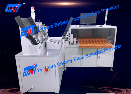 Máy phân loại pin 18650, Máy hàn điểm tự động 10 cấp