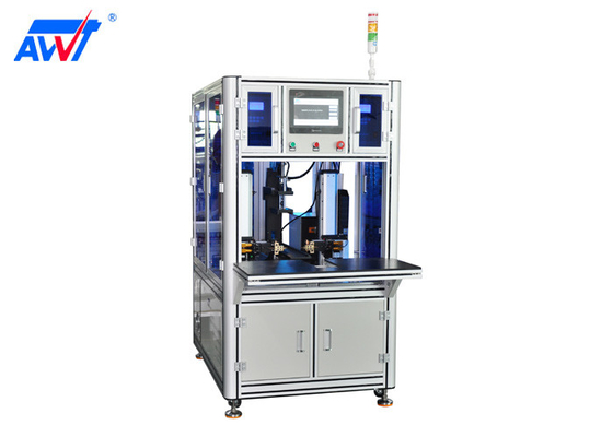 Máy hàn điểm pin Lithium tự động AWT Mặt đôi 18650 32650 HDL6030 Khí nén 2800-3500 chiếc / giờ 380V 5000A